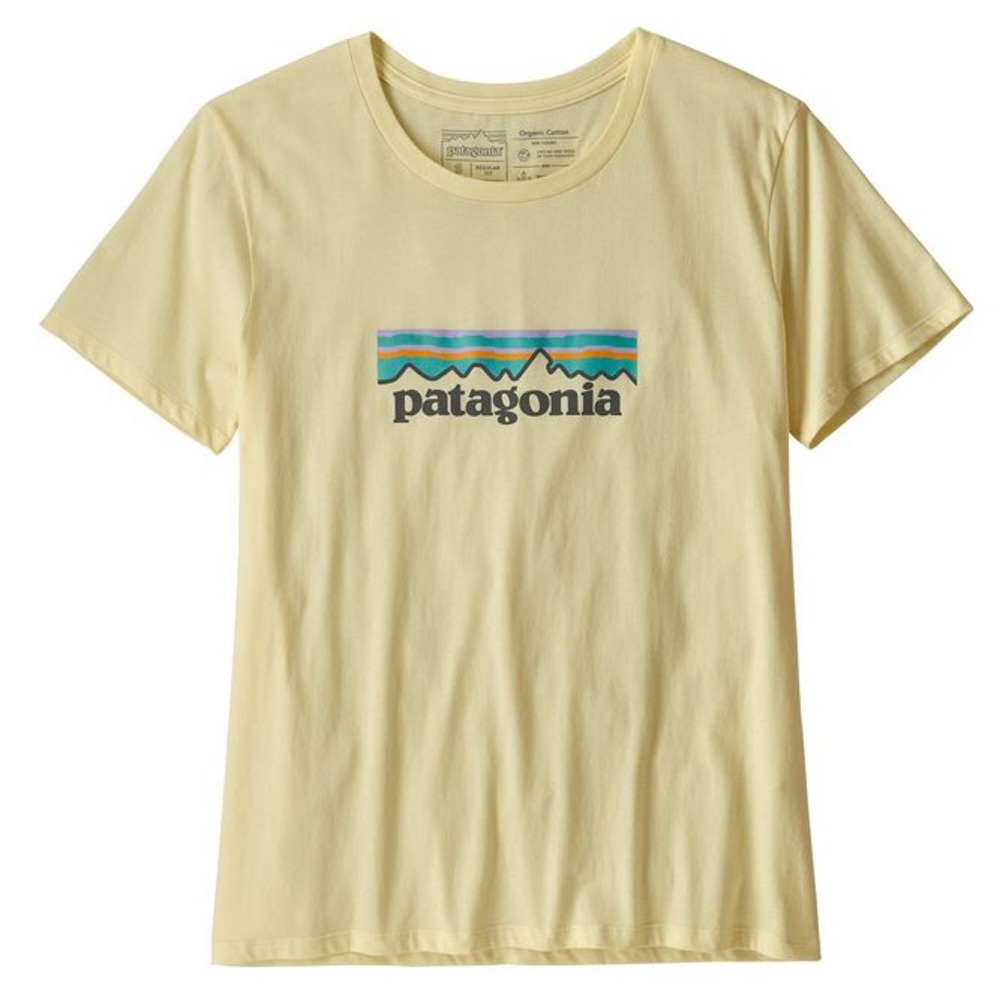 Patagonia Pastel Logo Organic Cotton Crew T-Shirt